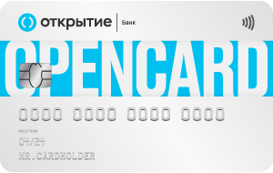 Изображение кредитной карты Opencard (Открытие)