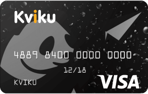 Виртуальная кредитная карта Kviku - виртуальная карта до 200 тысяч